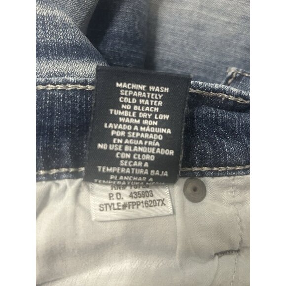 BKE Jake Straight Stretch Distressed Medium Washed Jeans Size 32x36 - Picture 10 of 16